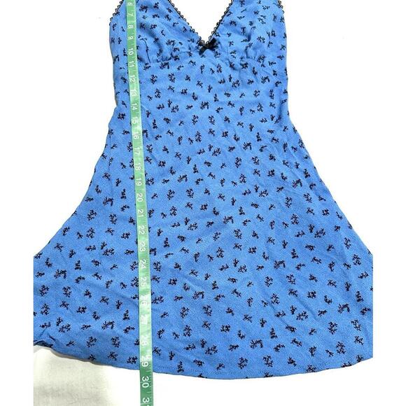 Wild Fable Blue Flower Short Slip Dress Size XXS - Picture 9 of 11